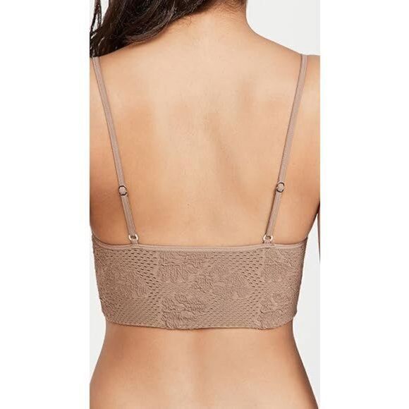 Free People Intimately NWT candy seamless bra Sand Seamless Crop M/L - Picture 4 of 6